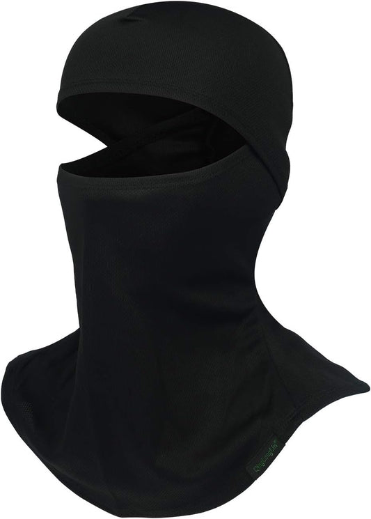 Balaclava Ski Mask 3 Pieces Full Face Cover for Men and Women Sun Protection Breathable Shiesty Mask for Skiing A-Black